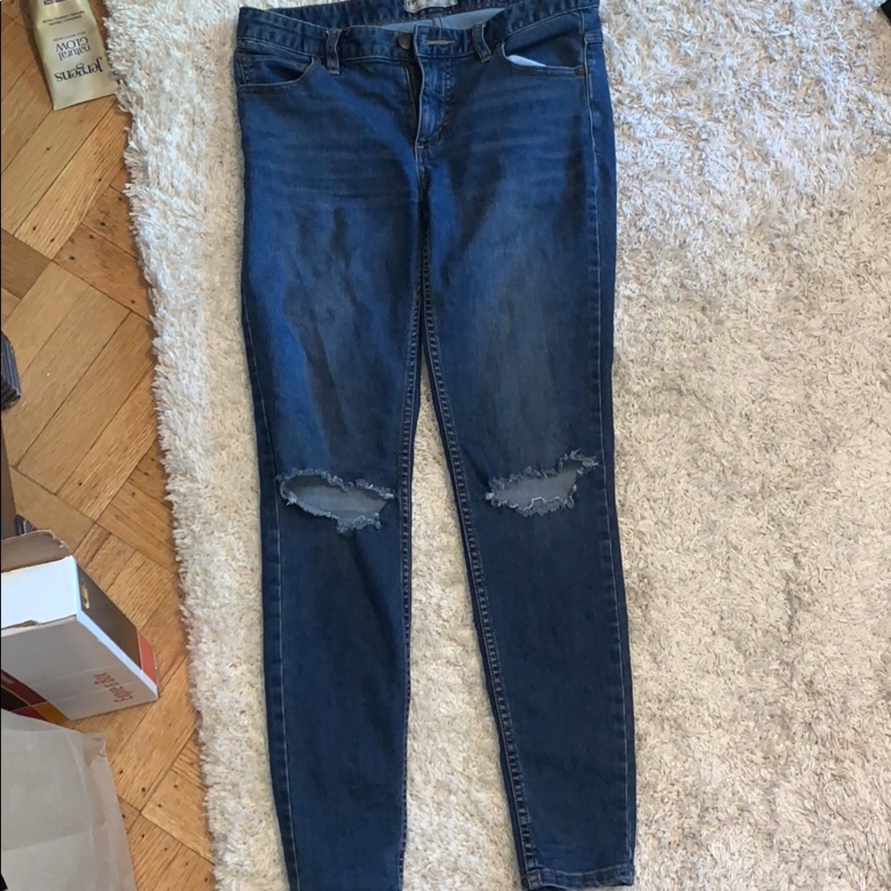 Free people skinny jeans size 27